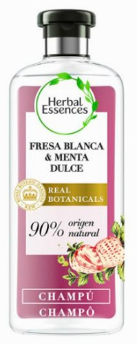 Herbal Essence Bio Renew Champú Fresa y Menta Dulce 250 ml