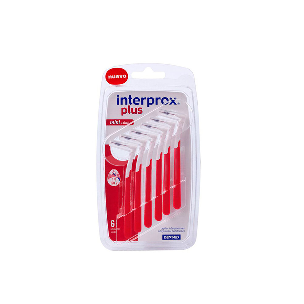 Interprox Cepillos Plus Mini Cónico 6 unidades