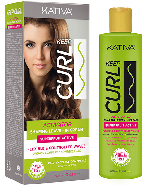 Kativa Keep Curl Activador Leave In Crema 200 ml
