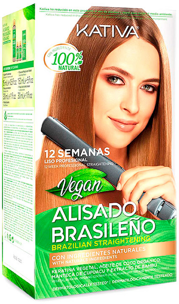 Kativa Kit Alisado Brasileño Vegano