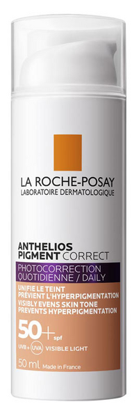 La Roche Posay Anthelios Pigment Correct SPF50+ Tono Medio 50 ml