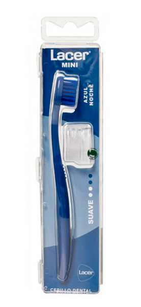 Lacer Mini Colors Cepillo Dental Medio Azul Marino
