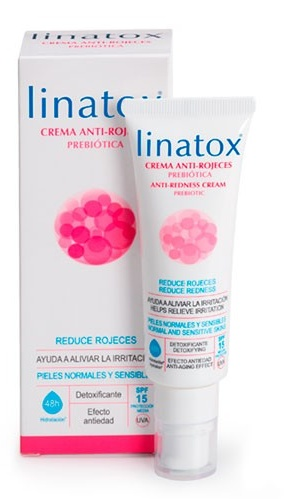 Linatox Crema Anti-rojeces Prebiótica SPF15 50 ml