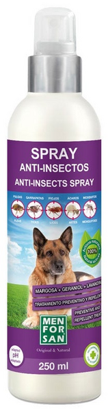 Menforsan Spray Anti Insectos para Perros 250 ml