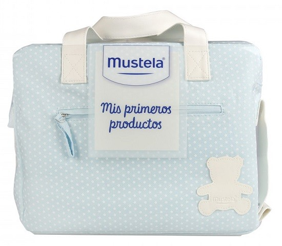 Mustela Bolsa Maternal Mis Primeros Productos Azul Cielo