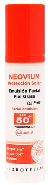 Neovium Hidrotelial Emulsión Facial Oil Free SPF50+ 50ml
