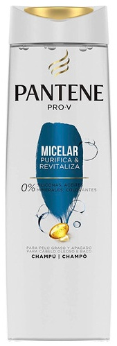Pantene Champú Micelar Purifica y Revitaliza 250 ml