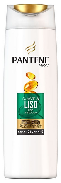 Pantene Champú Suave y Liso 360 ml