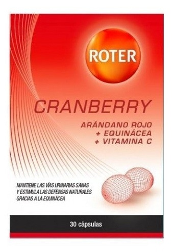 Roter Cranberry Arándano Rojo 30 Cápsulas