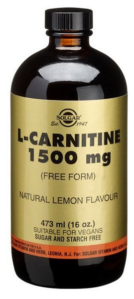 Solgar L-Carnitina Líquida 1500 mg 473 ml