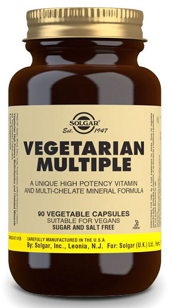 Solgar Múltiple para Vegetarianos 90 Comprimidos