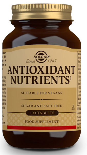 Solgar Nutrientes Antioxidantes 100 Cápsulas