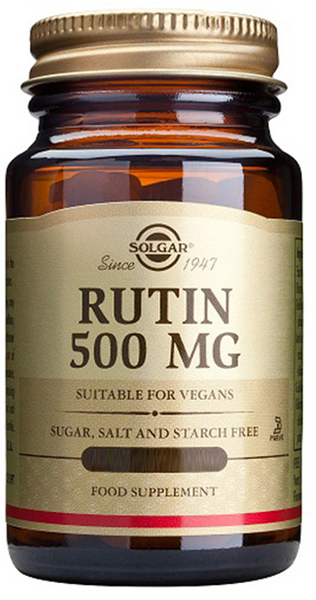 Solgar Rutina 500 mg 100 Comprimidos