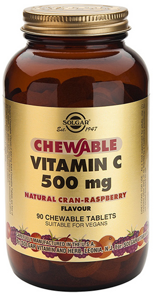 Solgar Vitamina C 500 mg 90 Comprimidos Masticables