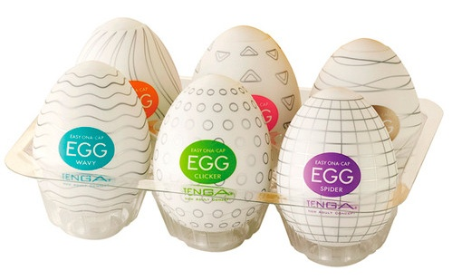 Tenga Egg Huevo Masturbador Masculino Pack 6 Modelos