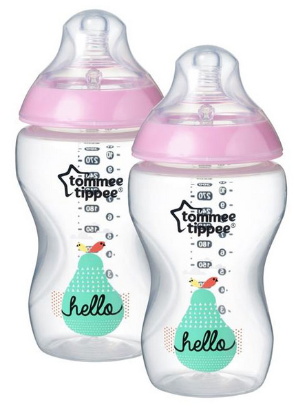 Tommee Tippee Closer to Nature 2 Biberones Rosas 340 ml 2 uds