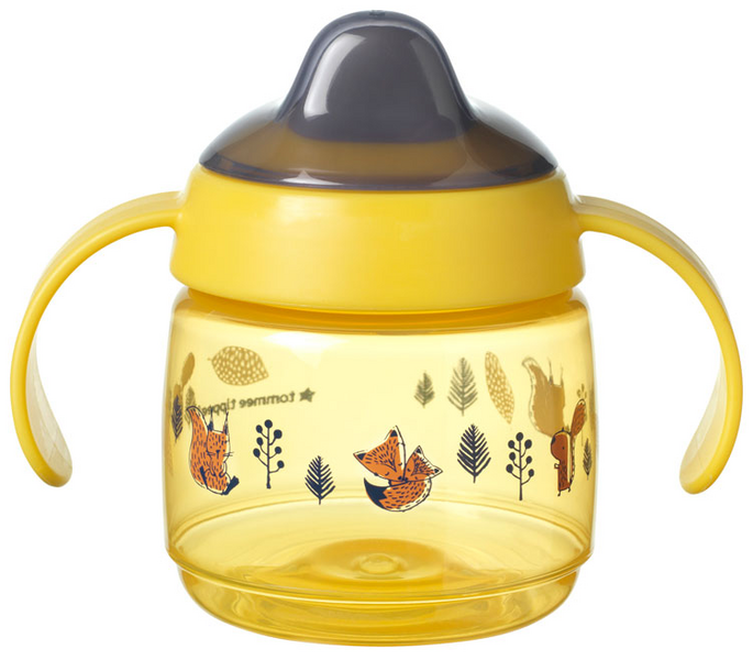 Tommee Tippee Vaso SuperStar Sippee 190 ml +4m Amarillo