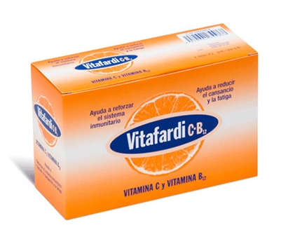 Vitafardi C y B12 granulado 20 sobres