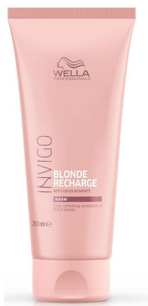 Wella Invigo Blonde Recharge Warm Blond Conditionar 200 ml