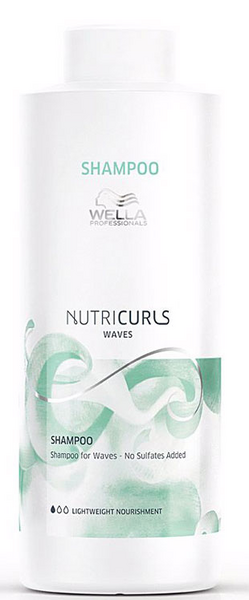 Wella Nutricurls Champú Waves 1000 ml