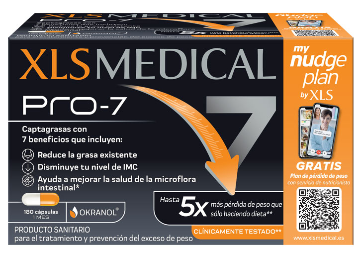 XLS Medical Pro 7 Nudge 180 Comprimidos